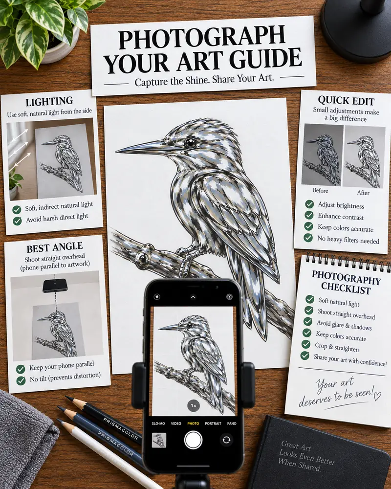 Bonus 3: Photograph Your Art Guide